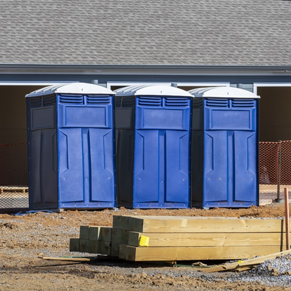 is there a specific order in which to place multiple portable restrooms in Cottonwood Falls KS